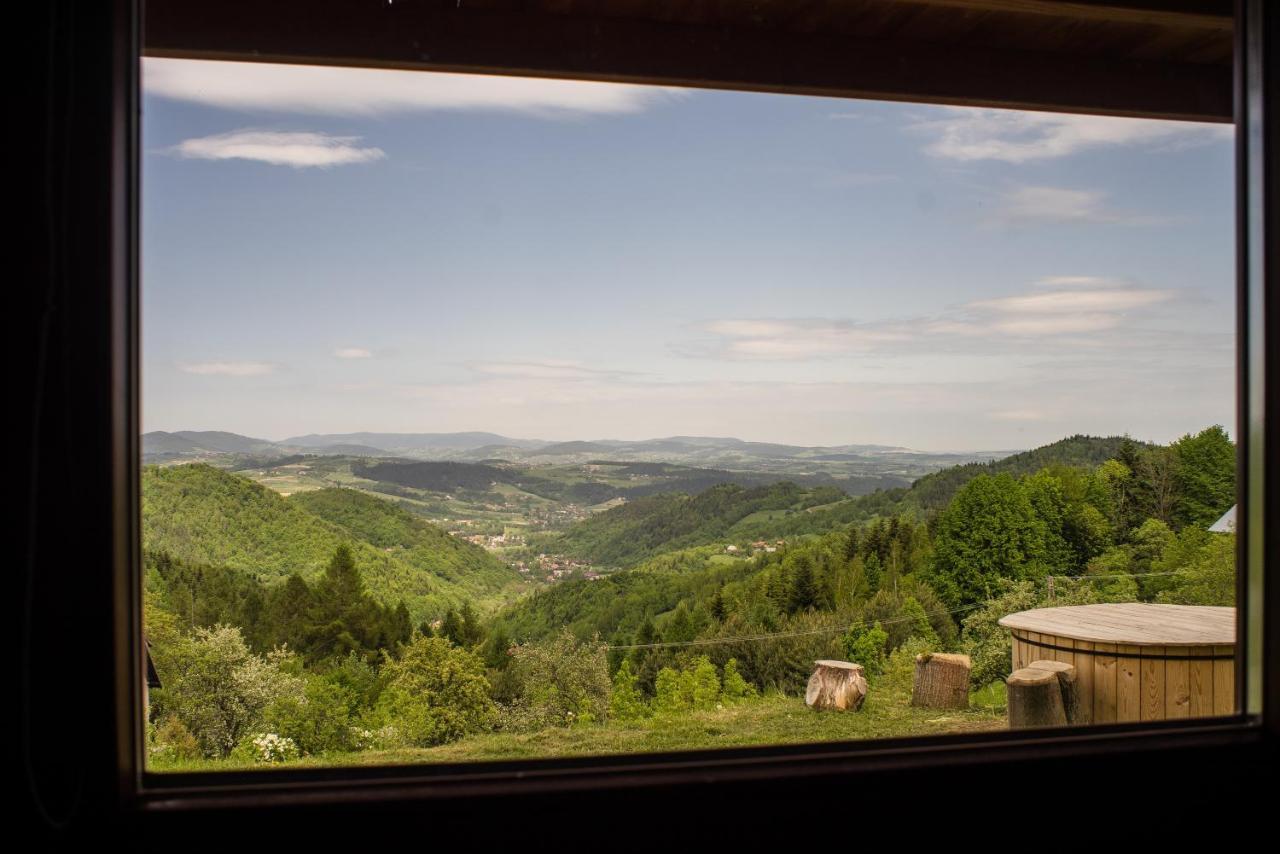 2 Domki w Górach Lacko Exterior foto